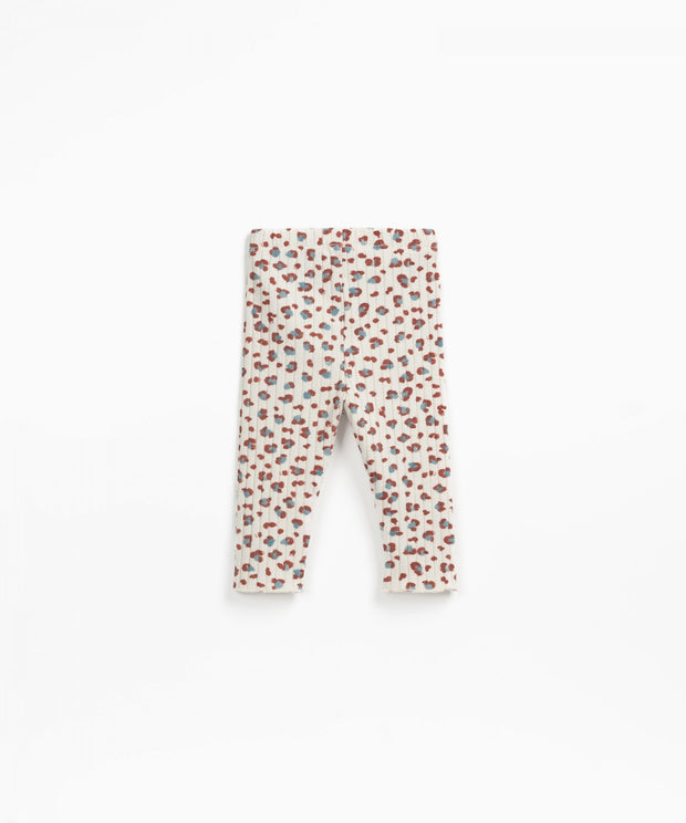 Legging Baby mit Leo-Print