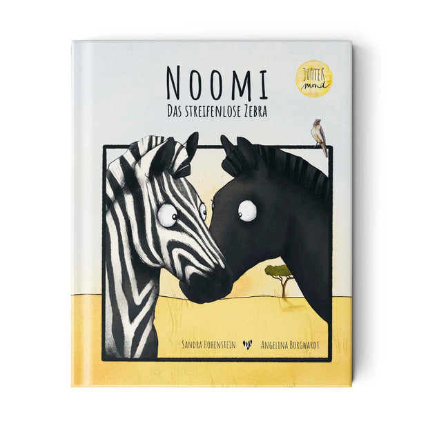 Noomi das streifenlose Zebra