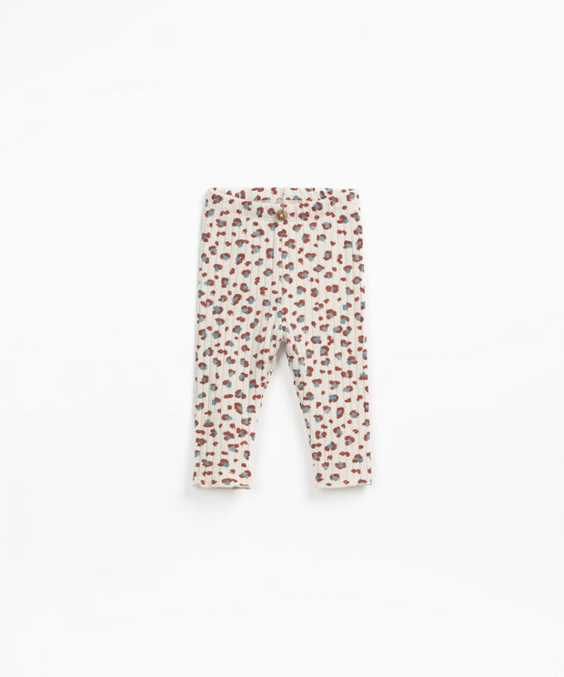 Legging Baby mit Leo-Print