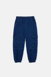 Hose in Denim-Optik