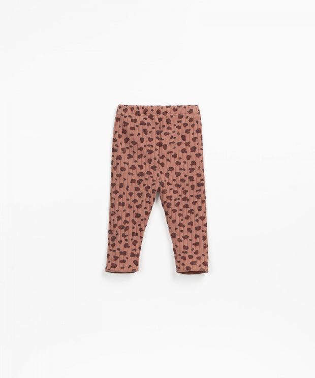 Legging Baby mit Leo-Print