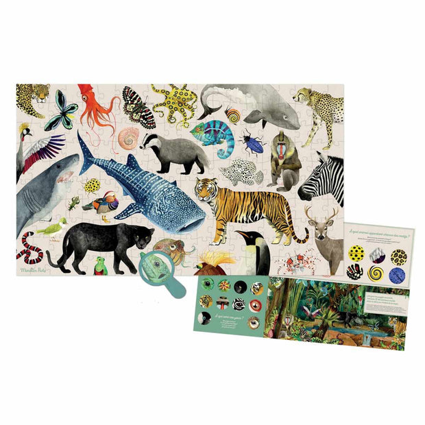 Puzzle Tiere der Welt (200 Teile)