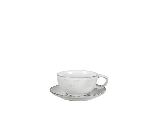 Tasse mit Unterteller Nordic Sand