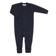 Schlafanzug Nightsuit 2in1 Foot Basic Merino Wool