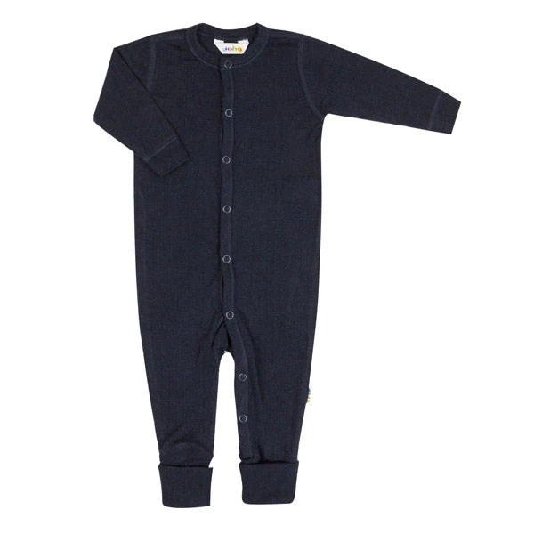 Schlafanzug Nightsuit 2in1 Foot Basic Merino Wool