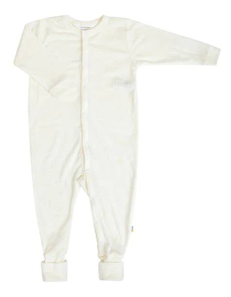 Schlafanzug Nightsuit 2in1 Foot Basic Merino Wool