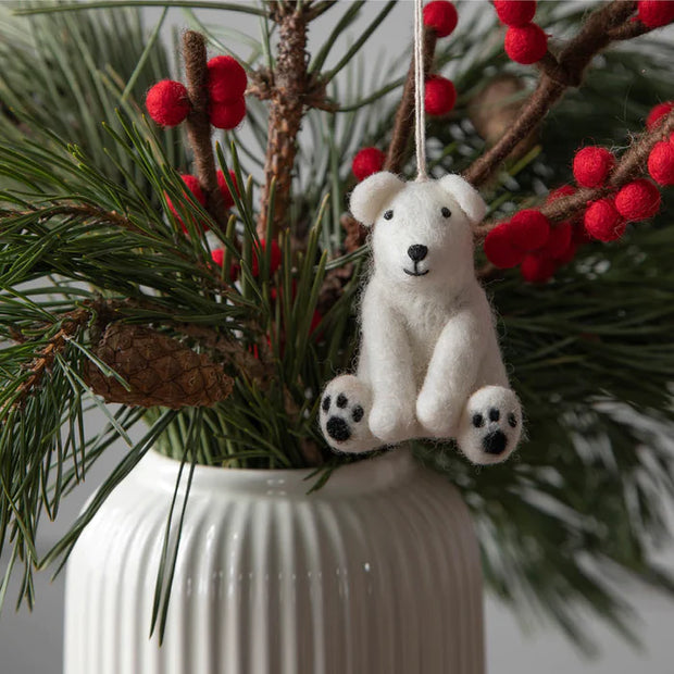 Weihnachtsschmuck Polar Bär