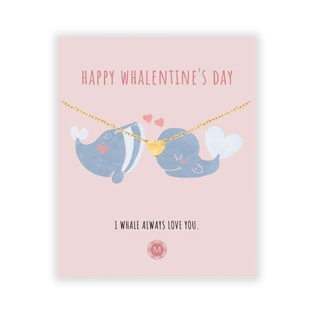 Halskette Happy Whalentine‘s Day