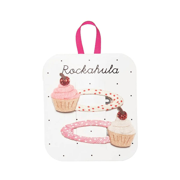 Haarspangen Set Cherry Cupcake