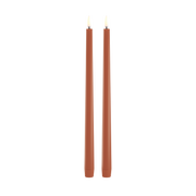 LED Stabkerze 2er Set, 32cm