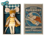 Super Hero Maus Kleiner Bruder mit Matchbox