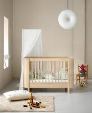 Wood Mini+ Babybett exkl. Umbauset Juniorbett, Eiche