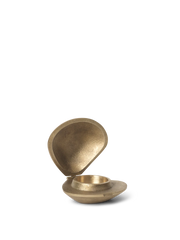 Teelichthalter Clam