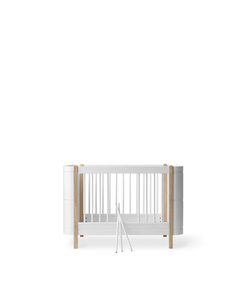 Wood Mini + Babybett inkl. Umbauset Juniorbett