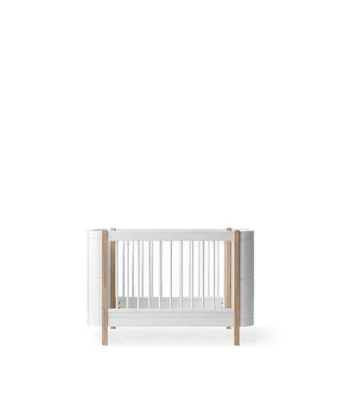 Wood Mini + Babybett inkl. Umbauset Juniorbett