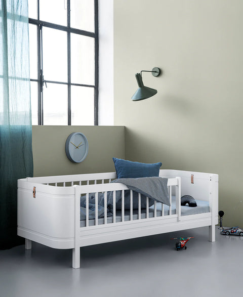 Wood Mini + Babybett inkl. Umbauset Juniorbett